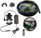 Sprühnebel Kühlung Terrasse Garten Gewächshaus Pavillon Wasserzerstäuber mit 12V Pumpe, Bewässerungssystem Outdoor Misting System Wasser Cooling Sprinkler System für Rasen, Blume, Outdoor