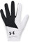 Under Armour Mens Full Finger Gloves Ua Medal Golf Glove, Black, 1349705-001, RMD