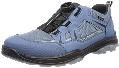 Superfit Jungen Jupiter Sneaker, Blau Schwarz 8060, 35 EU Weit