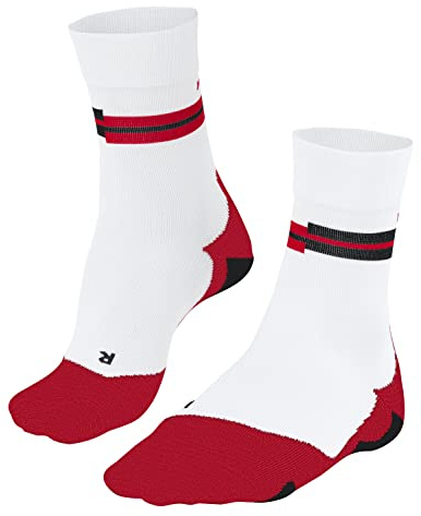FALKE Damen Laufsocken RU5 Race W So Funktionsmaterial antiblasen 1 Paar, Weiß White 2008, 41-42