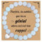 CheersLife Bracelet Pierre Naturelle Femme Bracelet avec Pendentif en Cœur Idee Cadeau Anniversaire Noel Bracelets Perle Original Cadeau pour Maman Fille Soeur Amie Couple (Aigue-Marine)