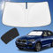 ZOIBV Parasol para Parabrisas BMW X3, 4 Capas, Ajuste Personalizado, Base X3 2018-2023, xDrive28i, xDrive35i, M Sport SUV Visera Solar 240T, bloquea los Rayos UV, Accesorios de Coche