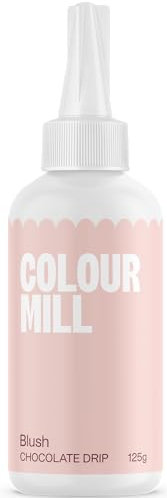 Colour Mill Choco Drip Blush: Schokoladen-Glasur für Desserts - 125 g