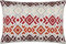 Erwin Müller Kissenhülle York Boho Chenille rot-orange Größe 30x50 cm