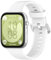 Hiseus Compatible con Huawei Watch Fit 3 Correa, Pulsera Deporte de Silicona Compatible con Huawei Watch Fit 3 Correas (Blanco)