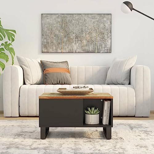 IBUQDDV Table basse 60 x 50 x 35 cm en bois recyclé massif Table basse Table basse Table basse Table basse Table basse Table basse Table basse Table basse Table basse Table basse Table basse Table