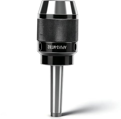 Bohrfutter Kegelaufnahme 2, 3 - Backen Selbstspannend, HRC50-55, Spannbereich 1-13 mm - Hohe Präzision, Stabiler Halt, Für Drehbank und Fräsmaschine