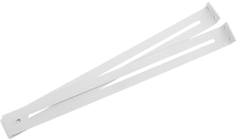 Housoutil Kit de 2 Supports en Acier pour Tiroirs Cuisine – Fixation Robuste et Invisible pour Glissières – Pièces de Réparation Compatibles Bois, Mdf et Panneaux, Installation Rapide