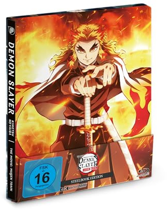 Demon Slayer: Kimetsu no Yaiba - The Movie: Mugen Train - Steelbook Edition - [4K Blu-ray]