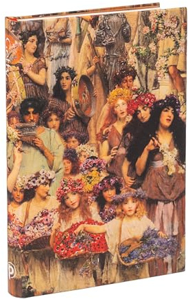 Spring (Lawrence Alma-Tadema) Mini Lined Hardback Journal (Elastic Band Closure)