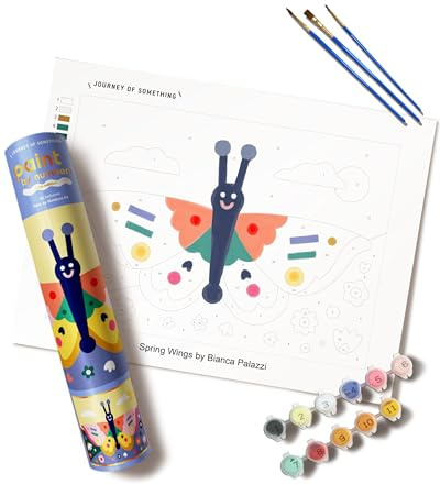 Kids Paint by Numbers: Spring Wings