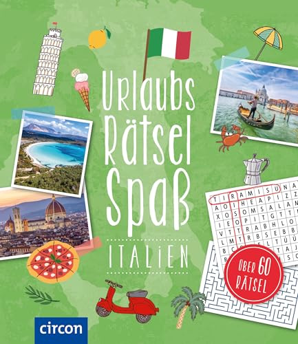 Urlaubsrätsel-Spaß Italien: Mein Ferienblock