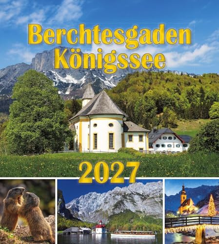 Postkartenkalender Berchtesgaden 2027: 13 herausnehmbare Postkarten mit den schönsten Motiven aus dem Berchtesgadener Land