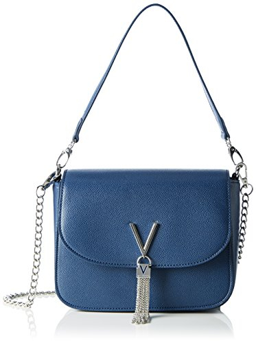 Valentino by Mario Valentino Womens 1R4-DIVINA Handbag, Blau (Blu)