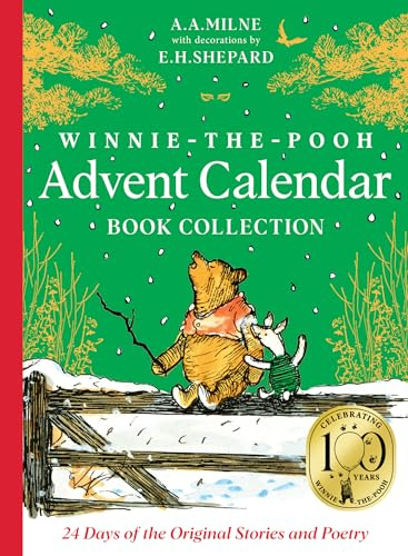 Winnie-the-Pooh: Advent Calendar Book Collection: Official NEW Christmas Advent Gift Including Original Illustrated Pooh Story Books and Poetry