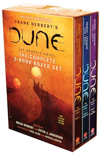 Dune: The Graphic Novel: The Complete 3-Book Boxed Set : Dune, Muad'Dib, and The Prophet