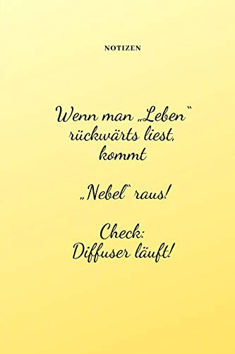 Notizen: Liniertes Notizbuch,122 Seiten, A5, Softcover, ätherische Öle