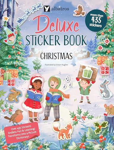 Deluxe Sticker Book: Christmas (Deluxe Sticker Books, 5)