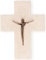 Wandkreuz Naturstein Korpus Jesus Bronze Kreuz 17 cm Kruzifix Unikat modern NEU