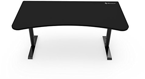Arozzi Arena Gaming Desk, Metal, 160 x 80 x 80 cm, Pure Black (PS4/Xbox One)