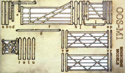 Ancorton OOS-M1 WOODEN RURAL GATES