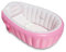 Bañera hinchable para bebé, OIF, portátil, para niños, bebés, grueso, suave, cojín de aire para piscina, asiento central