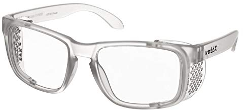 voltX 'Crystal' (2,50 Dioptrías) Lectores de Seguridad, Lentes de Lectura ampliados con Lentes de Seguridad, Lente UV400 con Recubrimiento antivaho