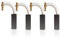 4 Pieces Washing Machine Carbon Brushes, 154740 Carbon Brushes Electric Motor Carbon Brushes for Bosch Washing Machine Siemens Washing Machine (5x12x35mm)