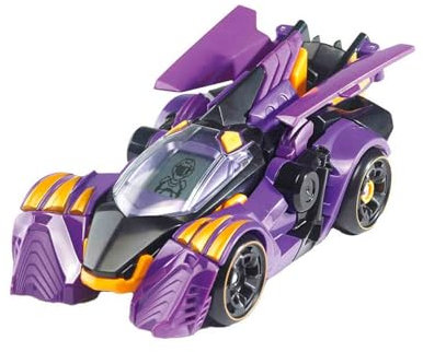 VTech Switch & Go Dinos Rayo, el espinosaurio bólido de Carreras, Dinosaurio electrónico Interactivo transformable en Coche con Voz, Funciones, más de 60 Sonidos y Frases, Color Morado (80-195222)