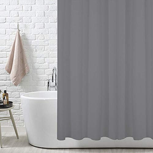ANSIO® Rideau de Douche résistant à la moisissure 180 x 200 cm | 100% Polyester - Anthracite