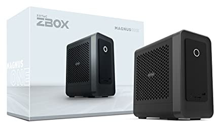 ZOTAC Magnus ONE ECM7307LH Mini PC GeForce RTX 3070 LHR, Intel Core i7-10700, 16GB DDR4/512GB SSD/1TB HDD/Windows 10 Home 64-bit System, ZBOX-ECM7307LH-U-W2B