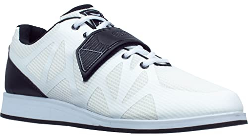 Nordcore Gewichtheberschuhe, Powerlifting & Bodybuilding Shoes, Squat Schuhe Weiß-Größe 42