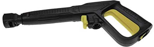 vhbw Ersatzpistole kompatibel mit Kärcher K 3.85 M PL, K 3.84 M Plus Hochdruckreiniger - Ersatz-Hochdruckpistole Gelb Schwarz