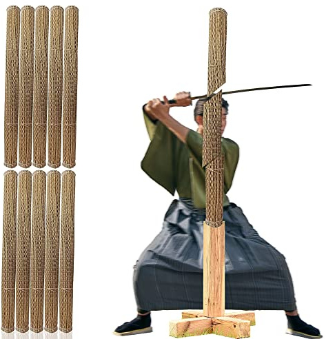 Tatami Omote - aus Reisstroh, japanische Matte, Matte für den Schwert-Schnitttest Tameshigiri, Zielübung für das Samuraischwert & das Katanaschwert