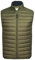 Xact Men's Funnel Neck Quilted Puffer Gilet/Bodywarmer, Mid-Weight Vest with Concealed Zipped Front Pockets (Khaki) L