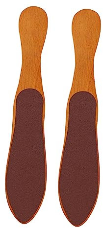 Ipetboom 2pièces Râpe Bois Double Face Bouteille Forme Brosse Manuelle Pédicure Pour Pied Outil Soin Callosités Usage Professionnel Et Domicile Lot