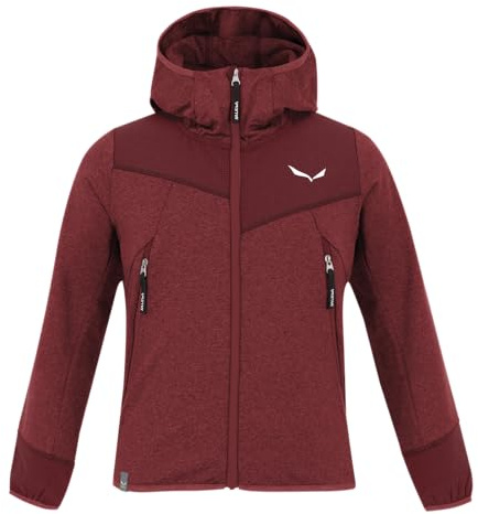 SALEWA Agner Melange Pl K Fz Hdy Felpa con Unisex - Adulto