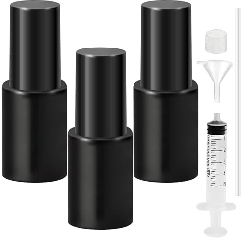 Omsscun 3 PCS Perfume Atomiser, 30 ml Travel Perfume Atomiser Refillable, Travel Perfume Bottle, Atomiser Spray Bottle with Accessories, Refillable Perfume Bottle for Pocket, Handbag, Holiday ＆Travel