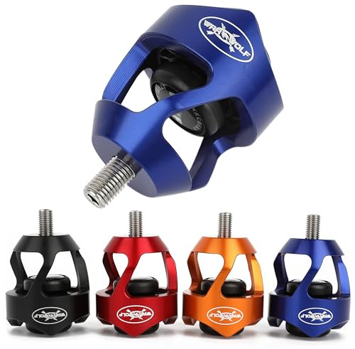 Poearcus Bogen Bogen Stabilisator Ball Dämpfer Recurve Compound Bogen Schalldämpfer Stoßdämpfer Vibrationsdämpfer für Recurve Compound Bogen (Blau)