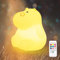 CHWARES Nachtlicht für Kinder, Nilpferd Nachtlichter mit Fernbedienung, 7-Farbe Kawaii Lampe, Raum Dekor, USB wiederaufladbar, Nette Lampe Geschenke für Baby, Kinder, Kleinkinder (04-Hippo)