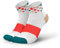INCYLENCE Laufsocken kurz für Damen und Herren mit leichter Kompression,1 Paar (DE/NL/SE/PL, Numerisch, 43, 46, Regular, Regular, Crystals White Inferno)