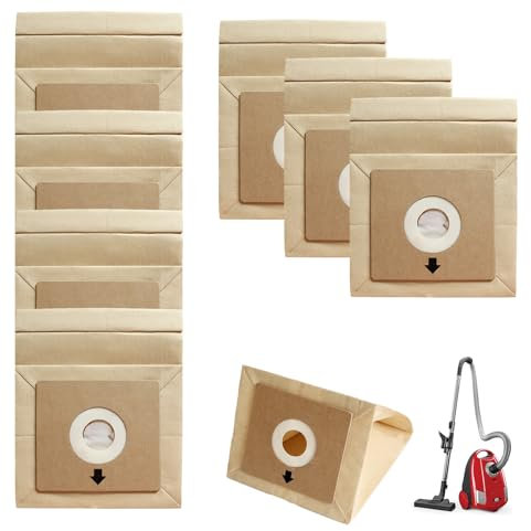 COWANIEE 7 Pcs Hoover Bags for Bush, Strong Paper Dust Bags