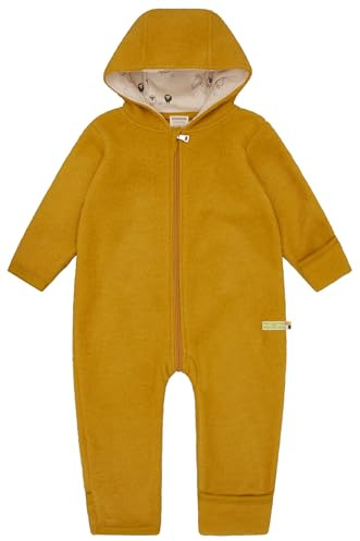 loud + proud Unisex Baby Wollfleece, Gots Zertifiziert Overall