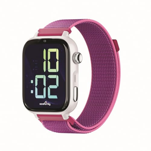 SaveFamily SaveWatch Plus 2 | Smartwatch per Bambini con Localizzatore GPS