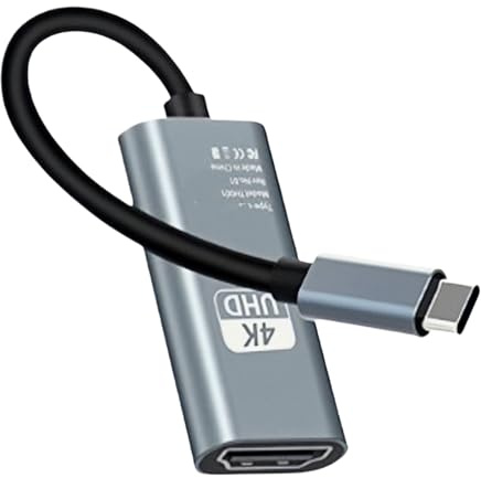 Generisch HDTV Zu 4K30HZ Typ-C, Auf HDTV Bildschirm Adapter, Tragbar Für Monitor Kino Heimkursus Reise Büropräsentation