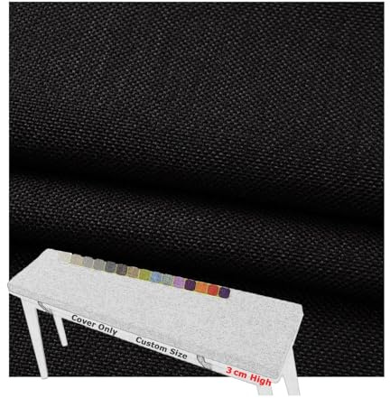 YNJJKA Sitzpolster Bezug Outdoor Rund Mit Reißverschluss Für Sitzbank Stuhl Bankkissen Sitzkissen Hussen Fensterbank Couch Überzug Nach Maß Polsterbezug Kissenbezüge 3cm Dicke(Round 70 cm)