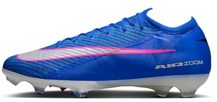 Nike Mercurial Vapor 16 Elite Fußballschuhe für festen Boden, knöchelfrei, Racerblau/Weiß