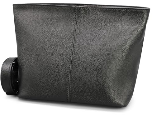 Brise Art BENI Damen Umhängetasche Echtleder Handgefertigt Crossbody Bag | Damen Schultertasche mit Ledergurt & wahlweise gemustertem Riemen, Echtes Leder, 4 Fächer, Made in Italy