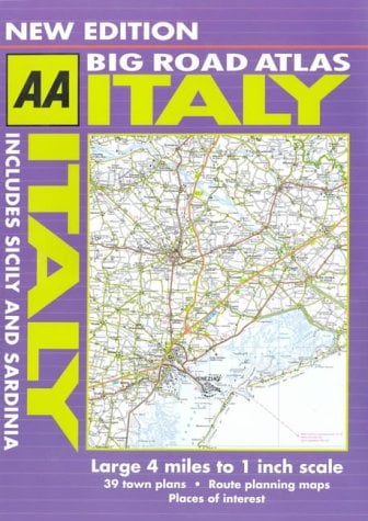 Big Road Atlas Italy (AA Atlases S.)
