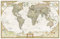 Executive Weltkarte, politisch, Grossformat, laminiert: 1:22445000: Political Map (National Geographic Reference Map)